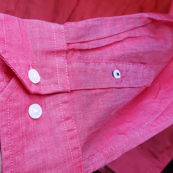 NWOT Tommy Hilfiger Mens Button Up Long Sleeve - Picture 3 of 4